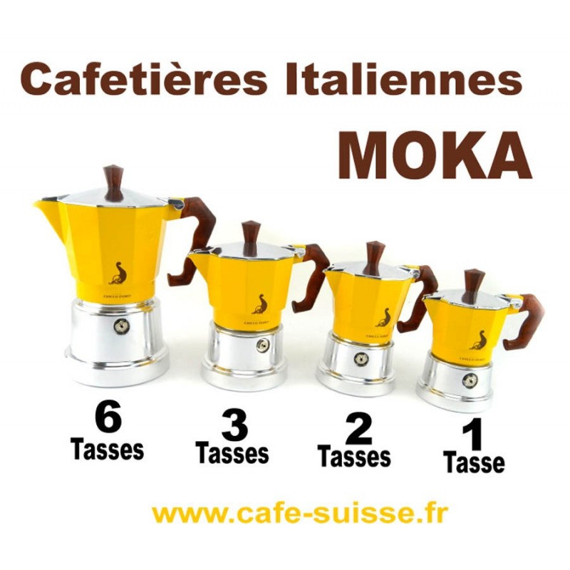 Cafetière italienne Moka 3 tasses